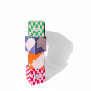 Bamboo Facial Tissue Box | Cube