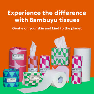 Bambuyu Slim Pocket Tissue | 10 Pack XL 3Ply