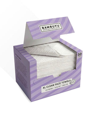 Bamboo Clean Face Towels | XL