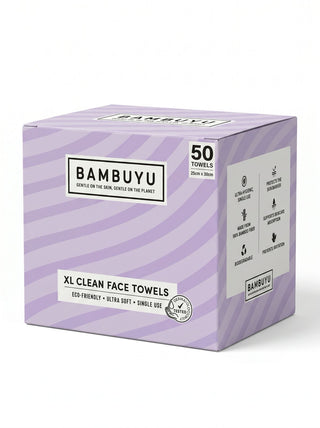 Bamboo Clean Face Towels | XL