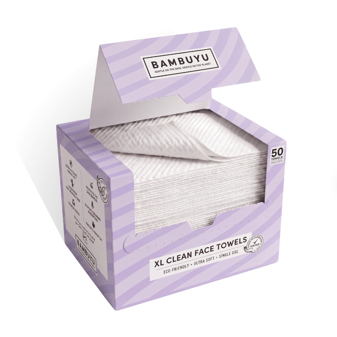 Bambuyu Clean Face Towels | XL