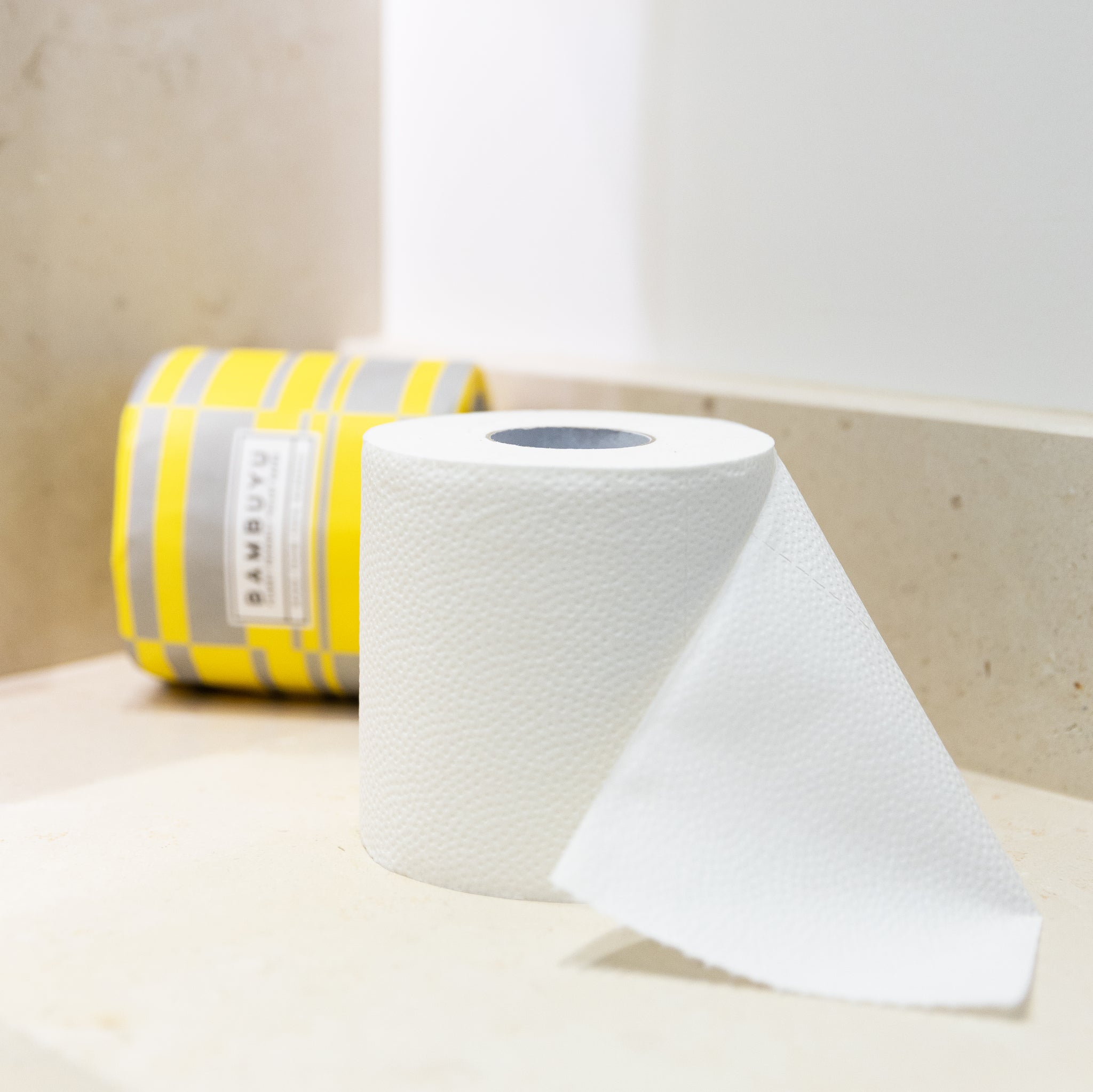 Bambuyu. Eco-friendly toilet paper in Dubai, UAE. Sustainable 100% bamboo toilet paper. Plastic-free. Toilet rolls in Dubai. soft toilet paper. Hypoallergenic toilet paper.